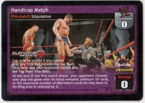 Handicap Match (SS2)